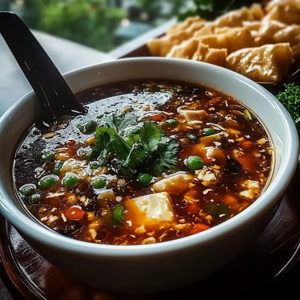 Chinese Style Hot and Sour Soup