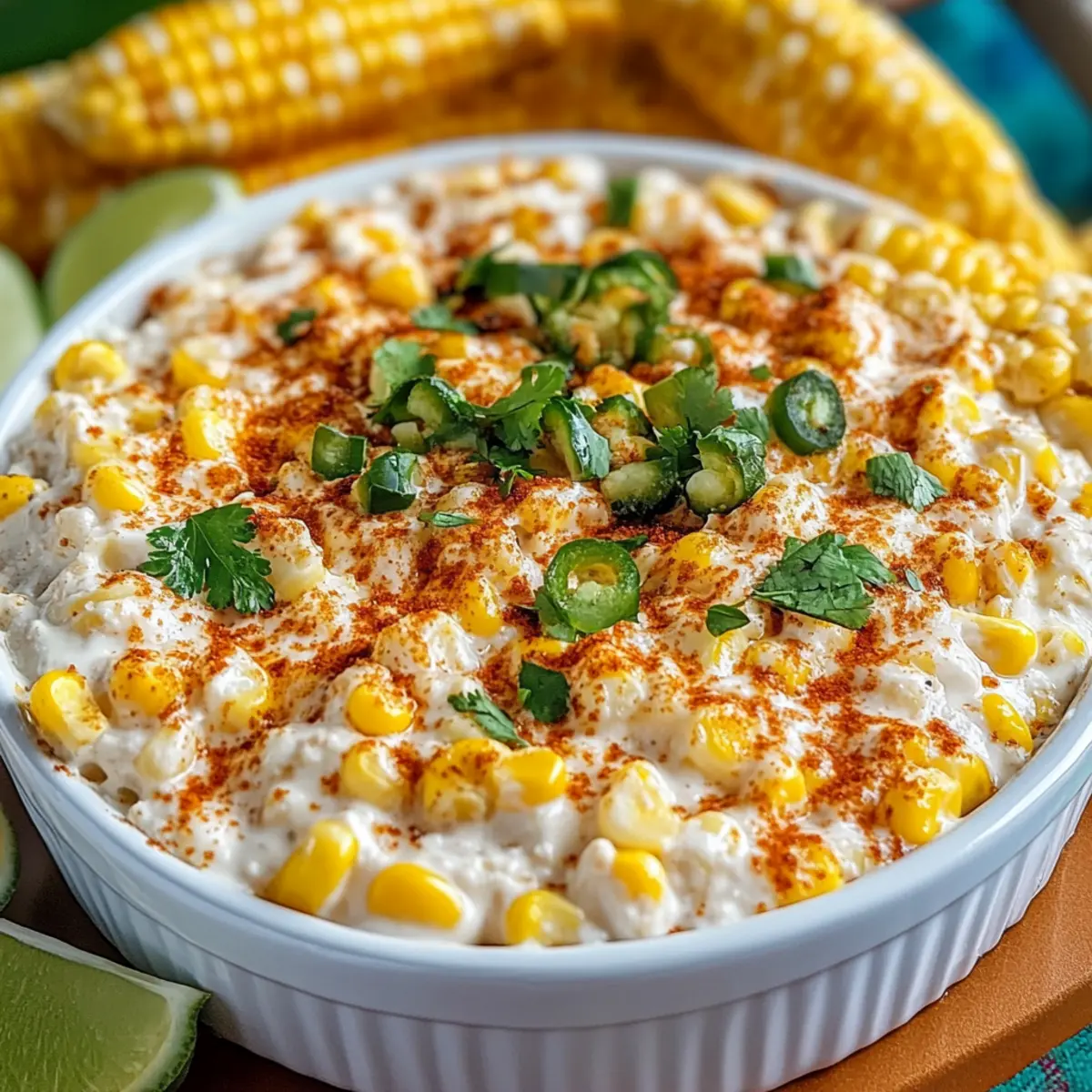 Best Mexican Street Corn Dip