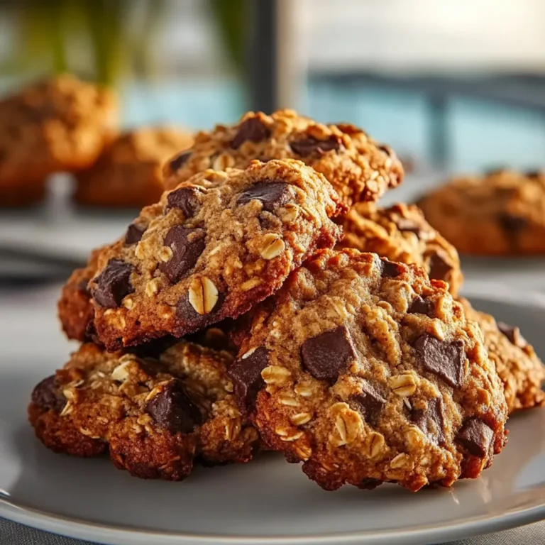Protein Packed Oatmeal Breakfast Cookies