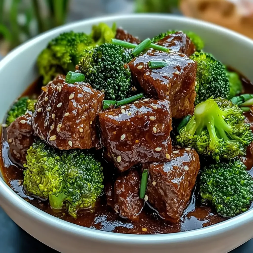 Beef and Broccoli with Stew Meat
