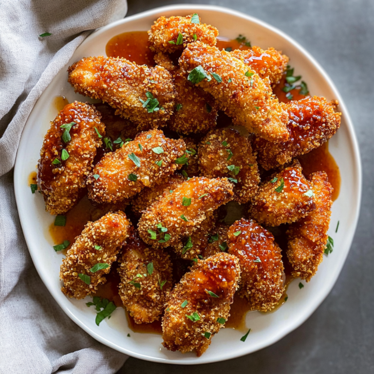 Irresistible Baked Crunchy Hot Honey Chicken Recipe