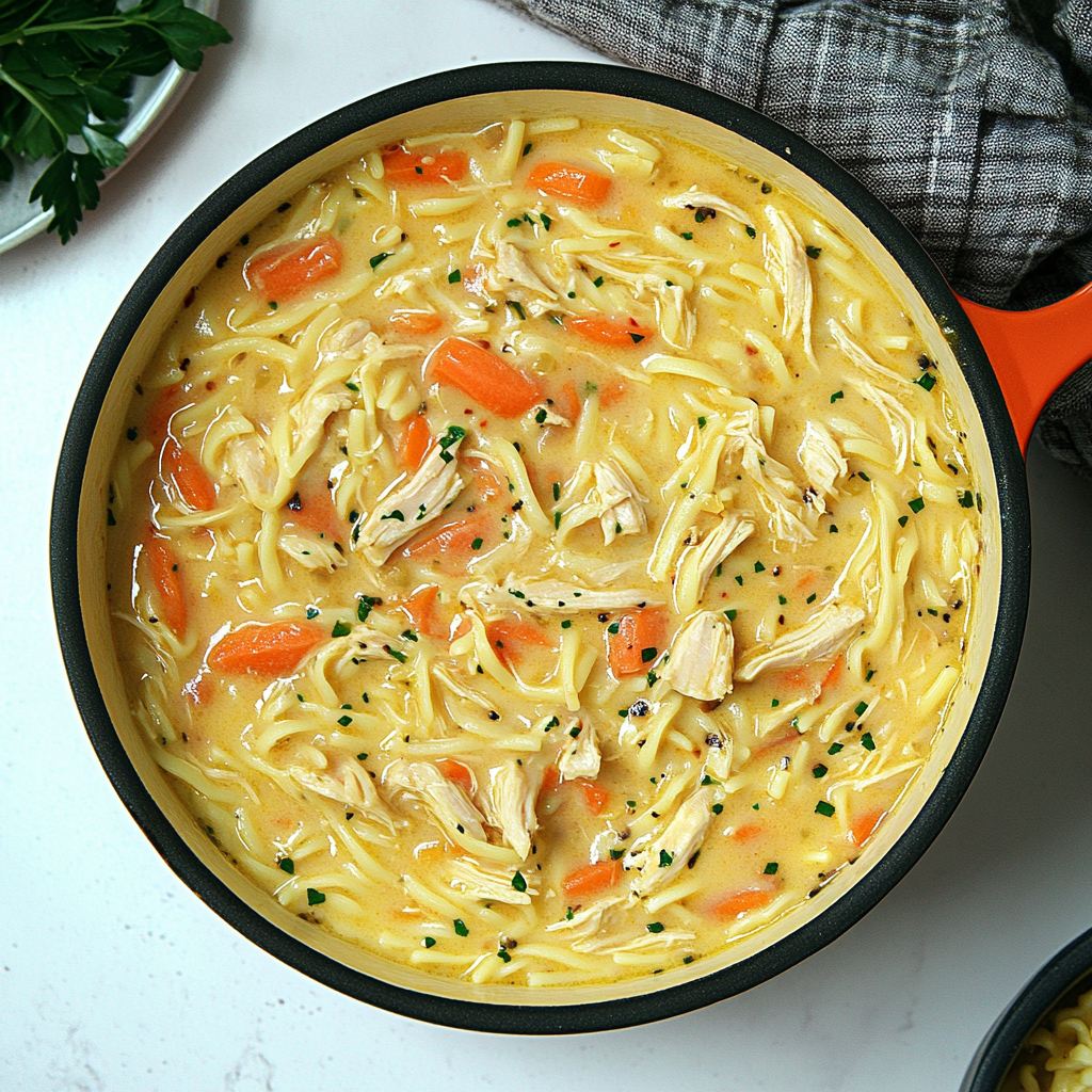 Irresistible Crack Chicken Noodle Soup Recipe to Try Today
