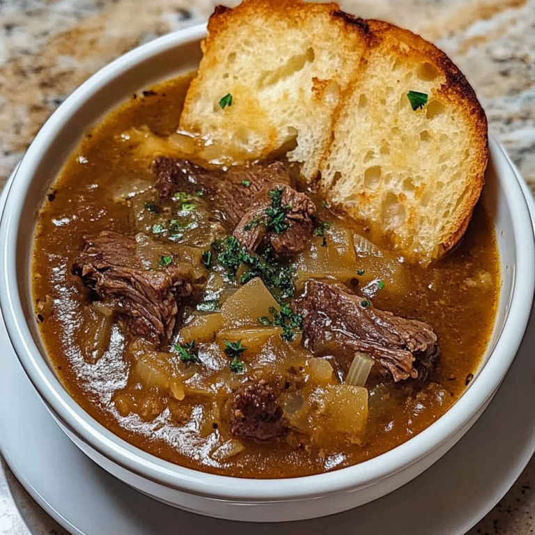 Irresistible French Onion Beef Short Rib Soup Recipe