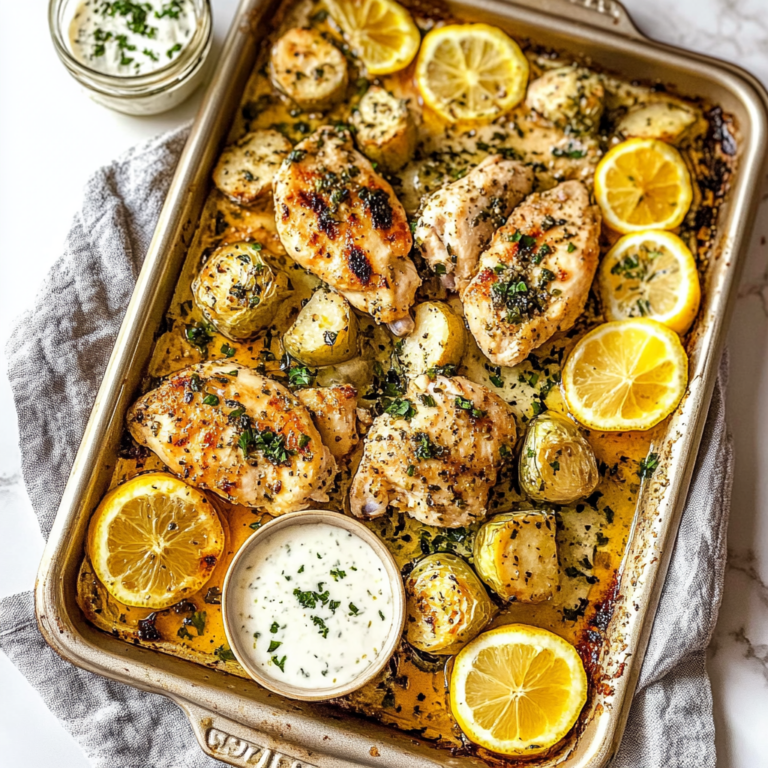 Zesty Garlic Lemon Chicken: A Flavorful Weeknight Delight
