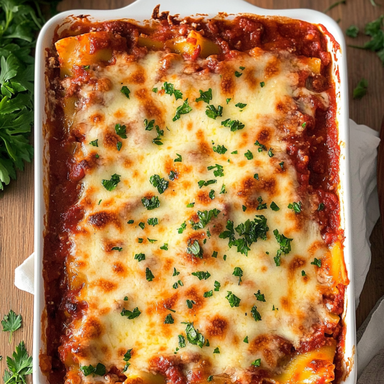 Irresistible Homemade Lasagna Recipe for Cozy Dinners