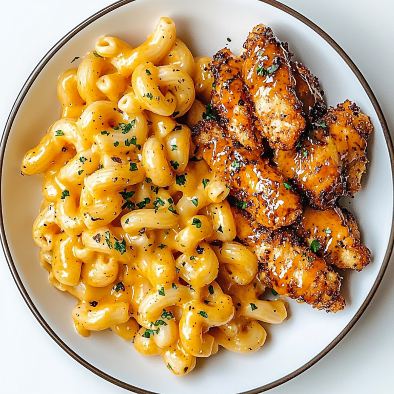 Irresistible Honey Pepper Chicken Mac and Cheese Recipe