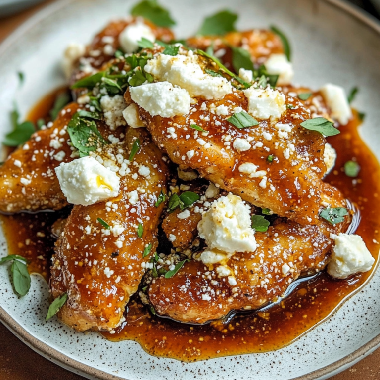 Irresistible Hot Honey Feta Chicken Dish Recipe