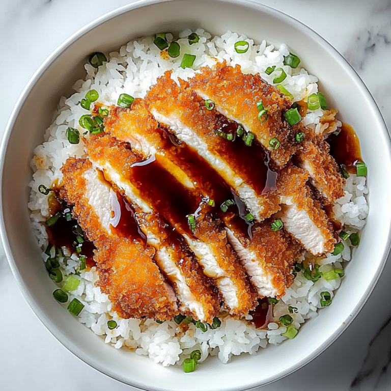 Irresistible Japanese Katsu Bowls with Tonkatsu Sauce Recipe