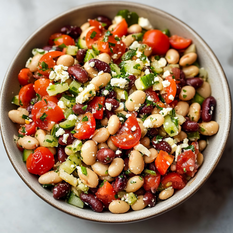 Vibrant Mediterranean Bean Salad Recipe for Every Occasion
