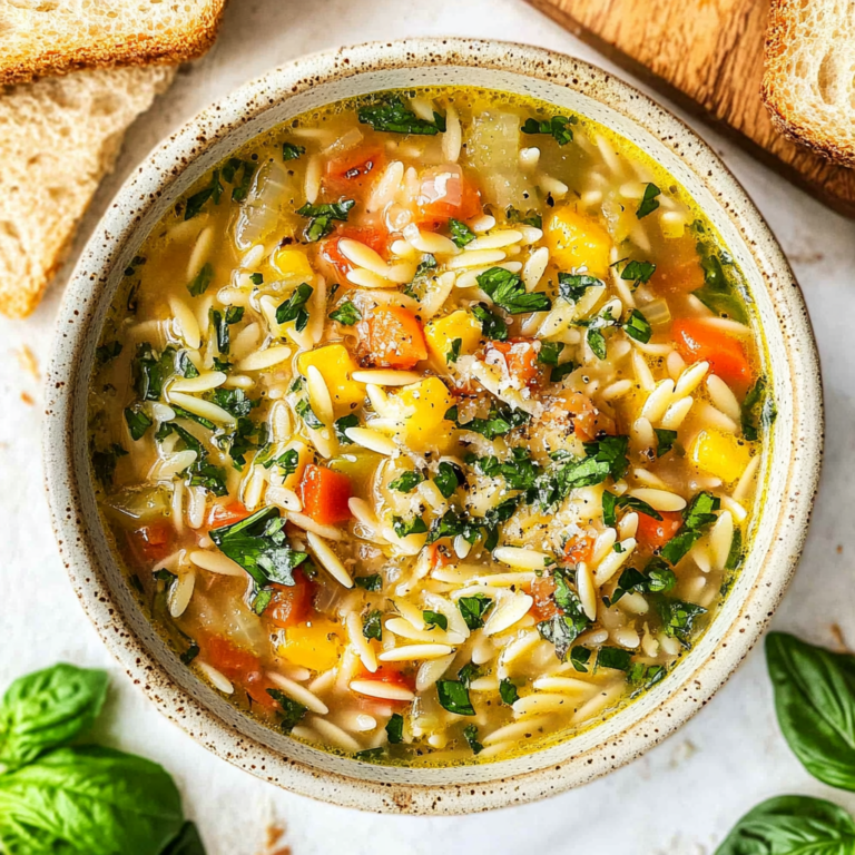 Irresistible Mediterranean Orzo Soup for Cozy Nights