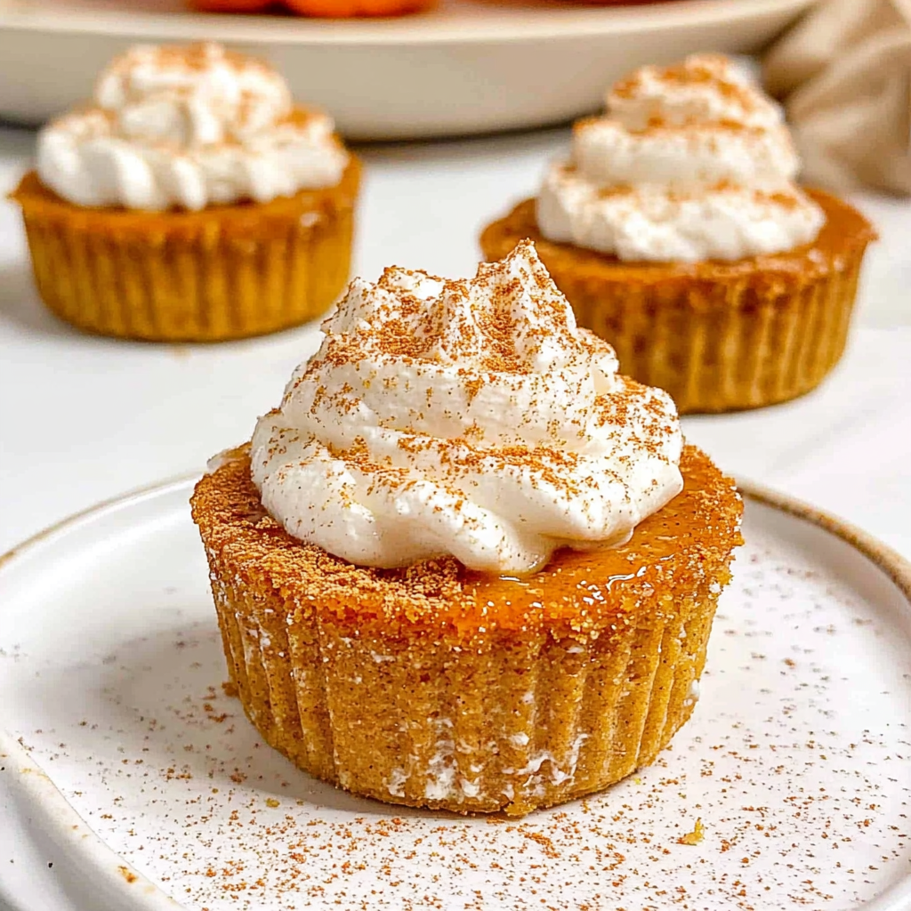 Irresistible Mini Pumpkin Cheesecakes to Delight You