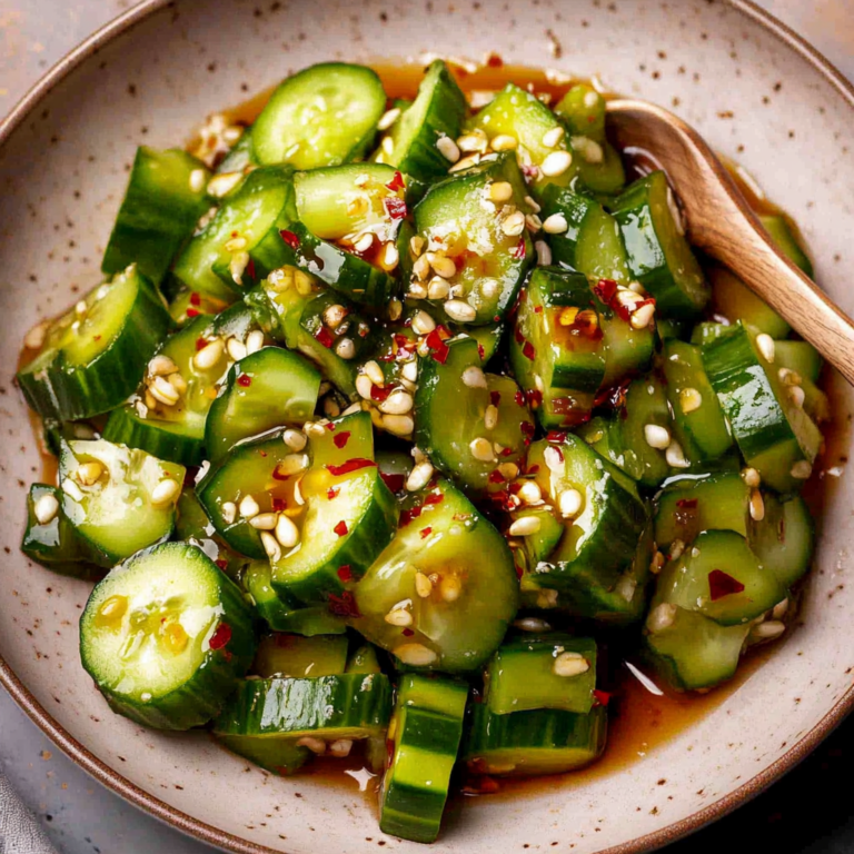 Irresistible Spicy Cucumber Salad in Just 5 Minutes!