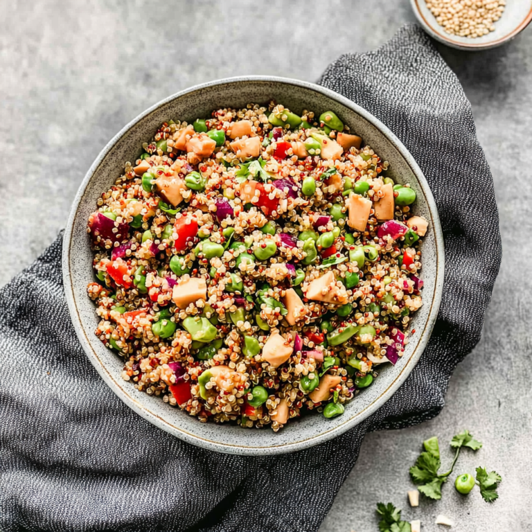 Irresistible Thai Quinoa Salad Recipe for Healthy Eating