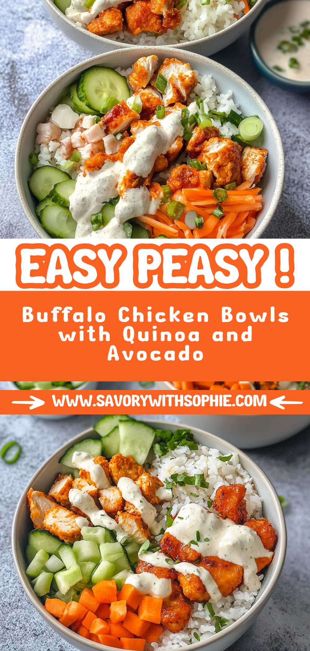 Buffalo Chicken Bowls