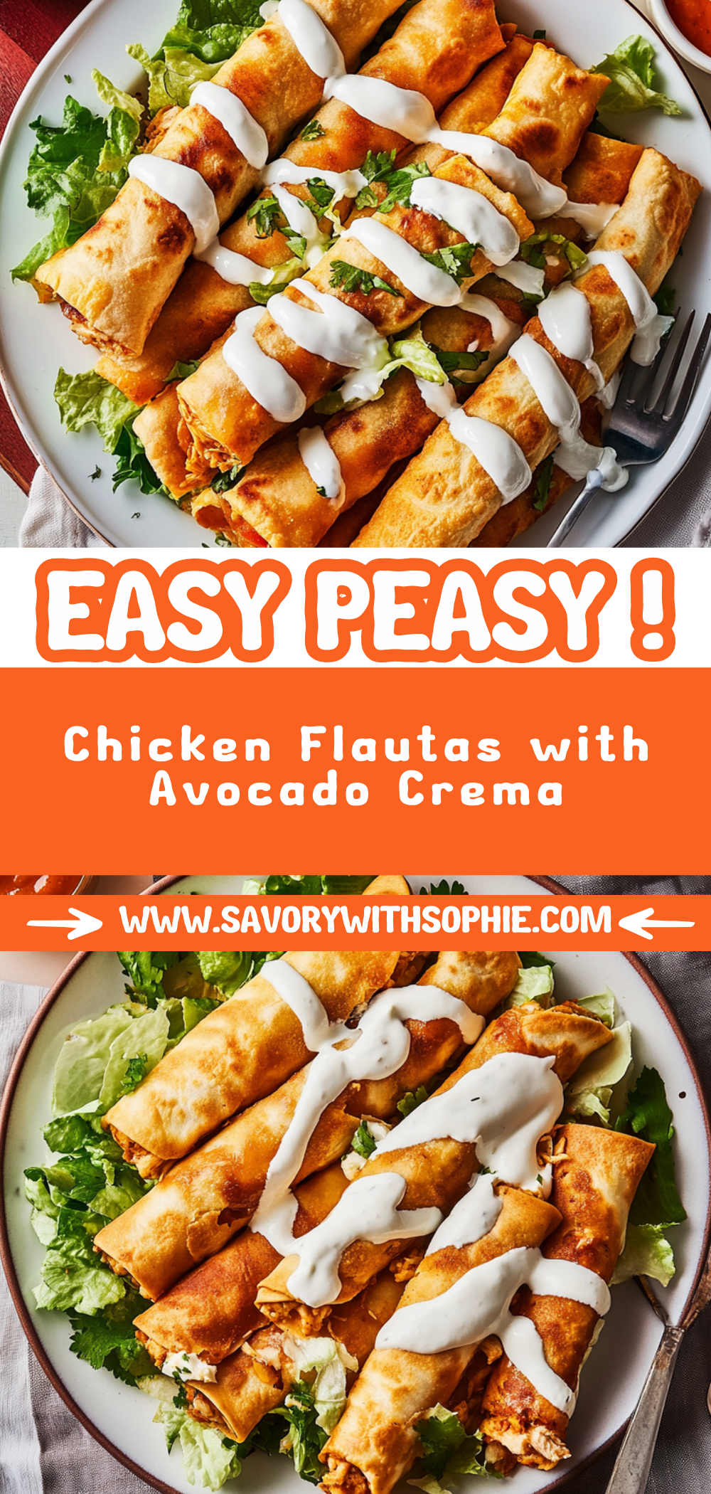 Chicken Flautas