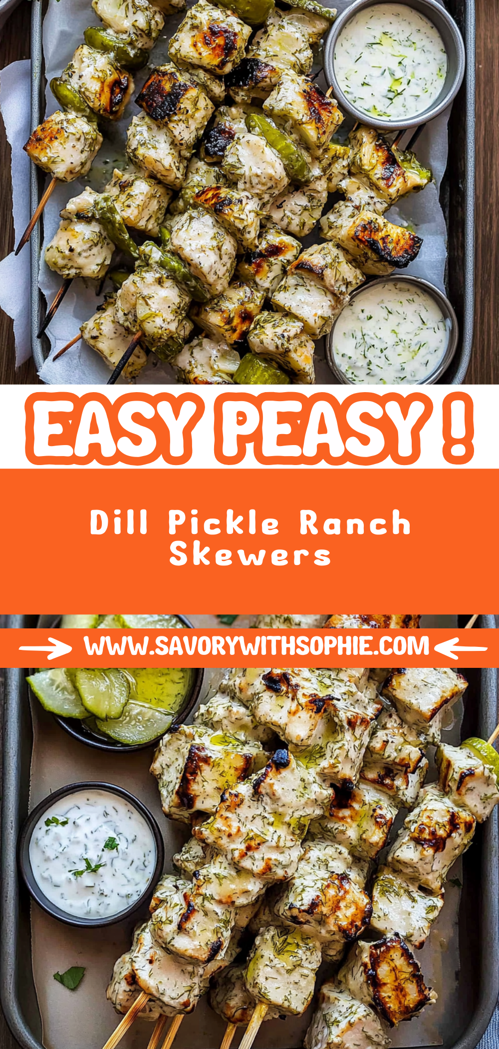Dill Pickle Ranch Skewers