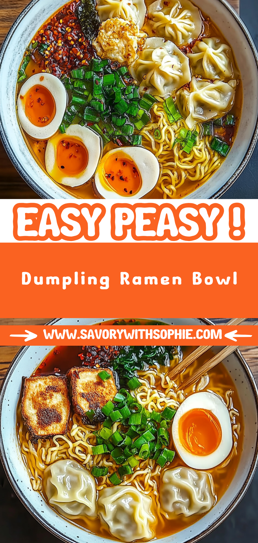Dumpling Ramen Bowl