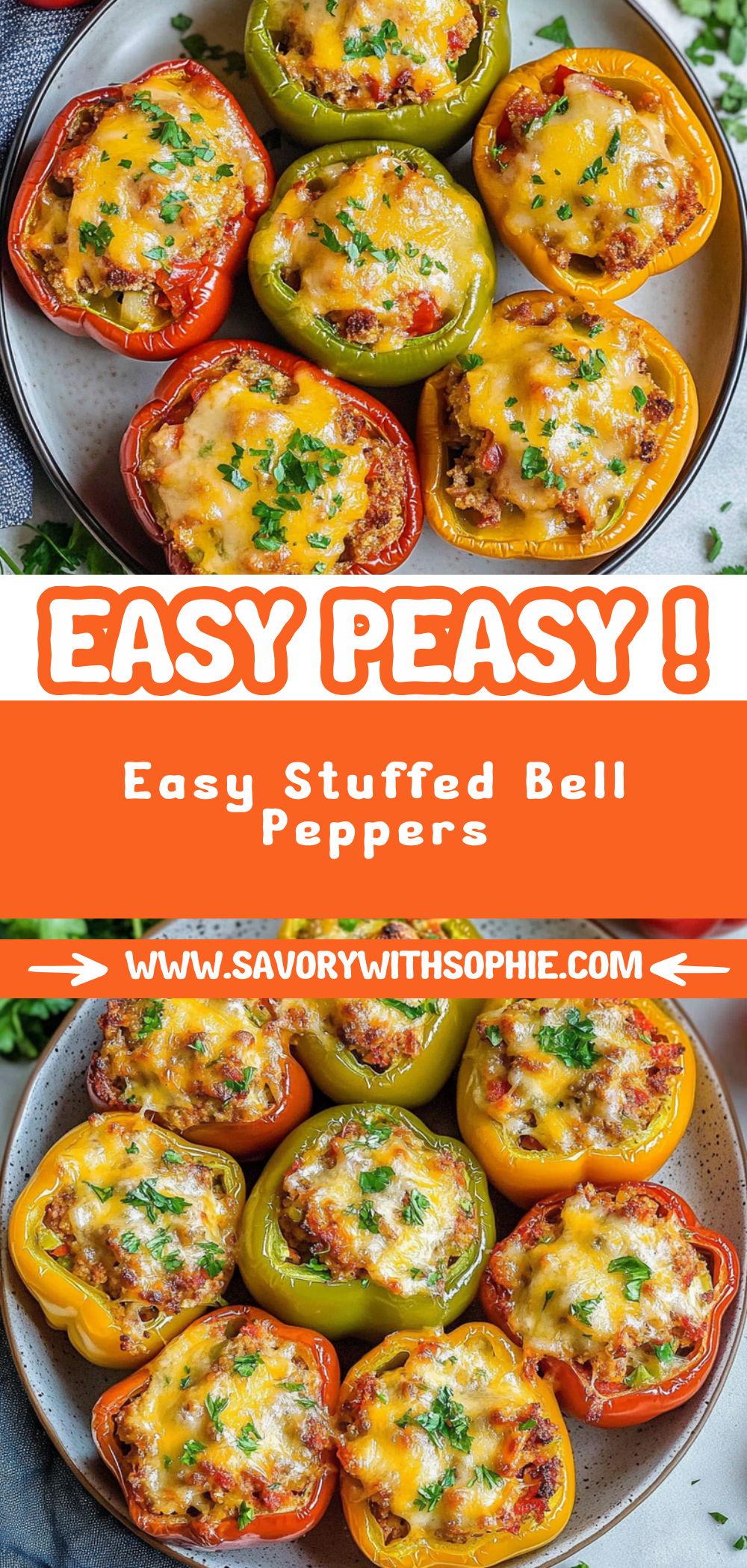 Easy Stuffed Bell Peppers
