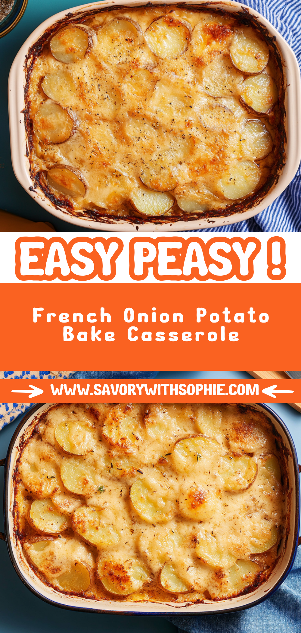 French Onion Potato Bake