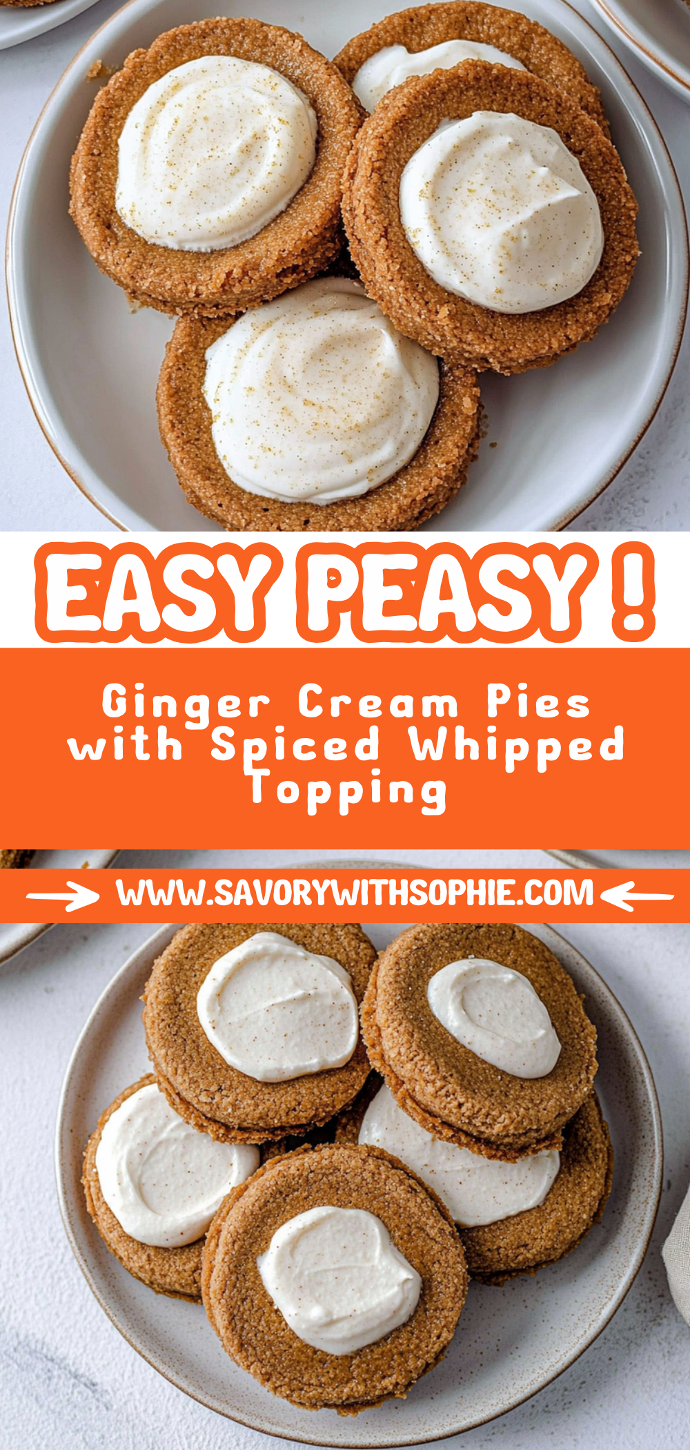 Ginger Cream Pies