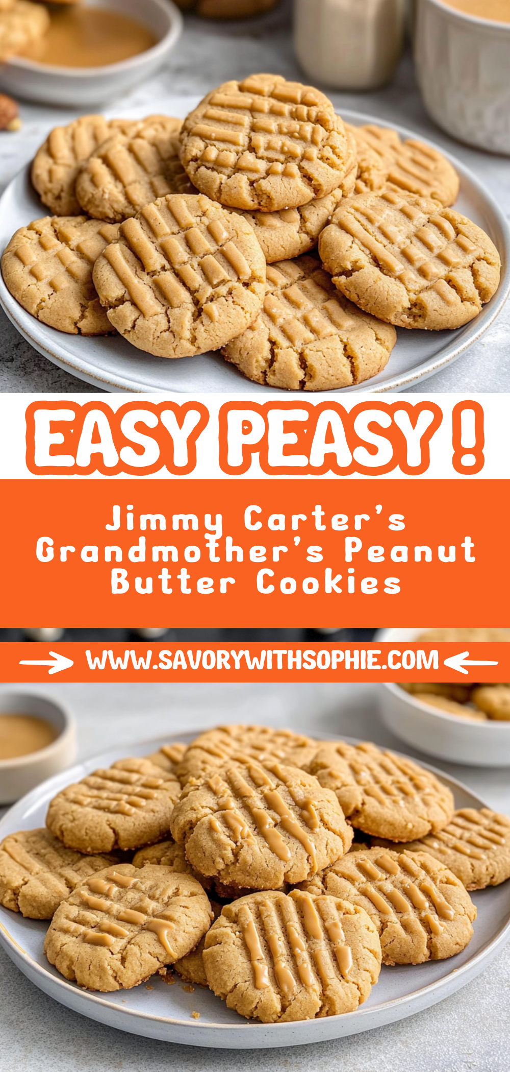 Jimmy Carter’s Grandmother’s Peanut Butter Cookies