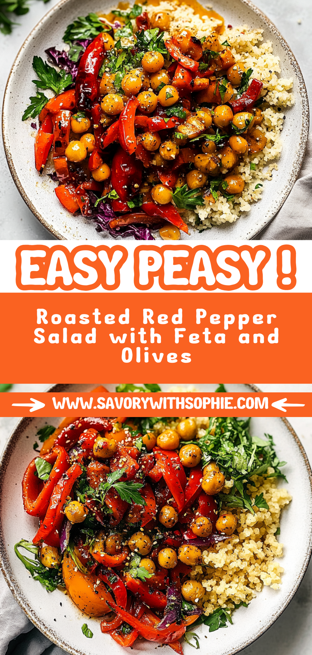 Roasted Red Pepper Salad