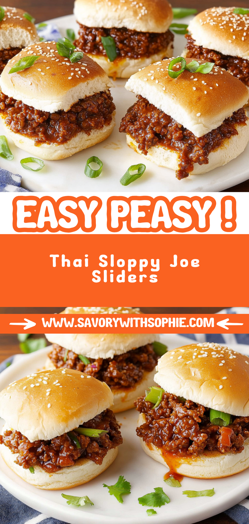 Thai Sloppy Joe Sliders