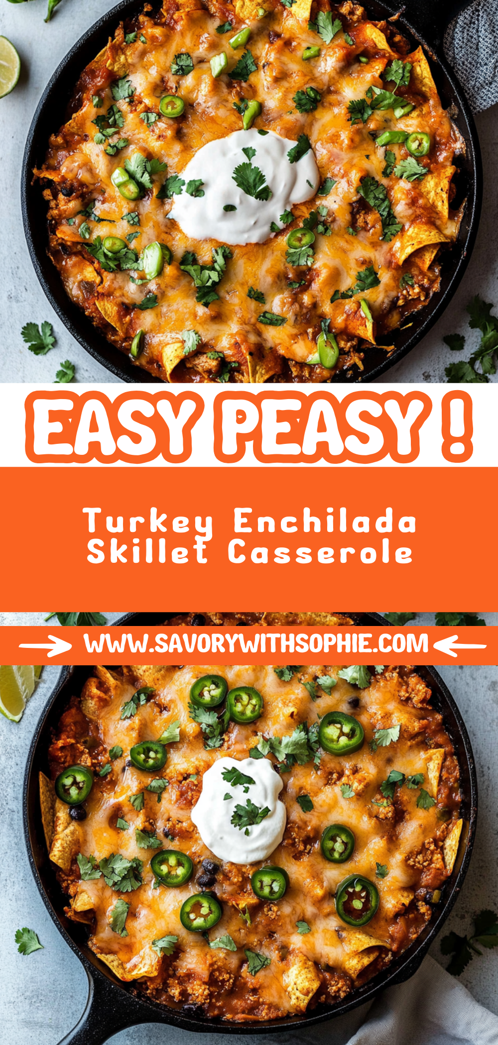 Turkey Enchilada Skillet