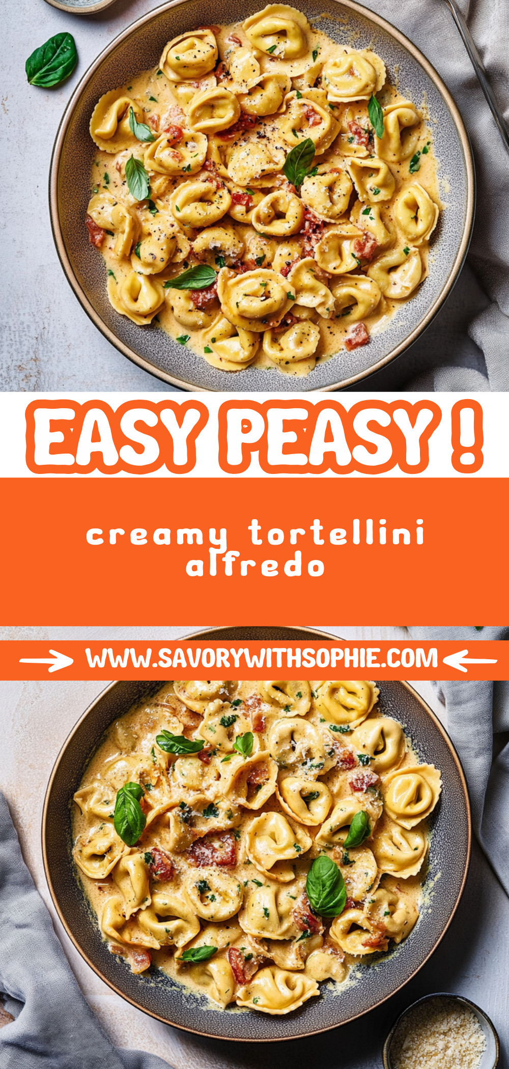 creamy tortellini