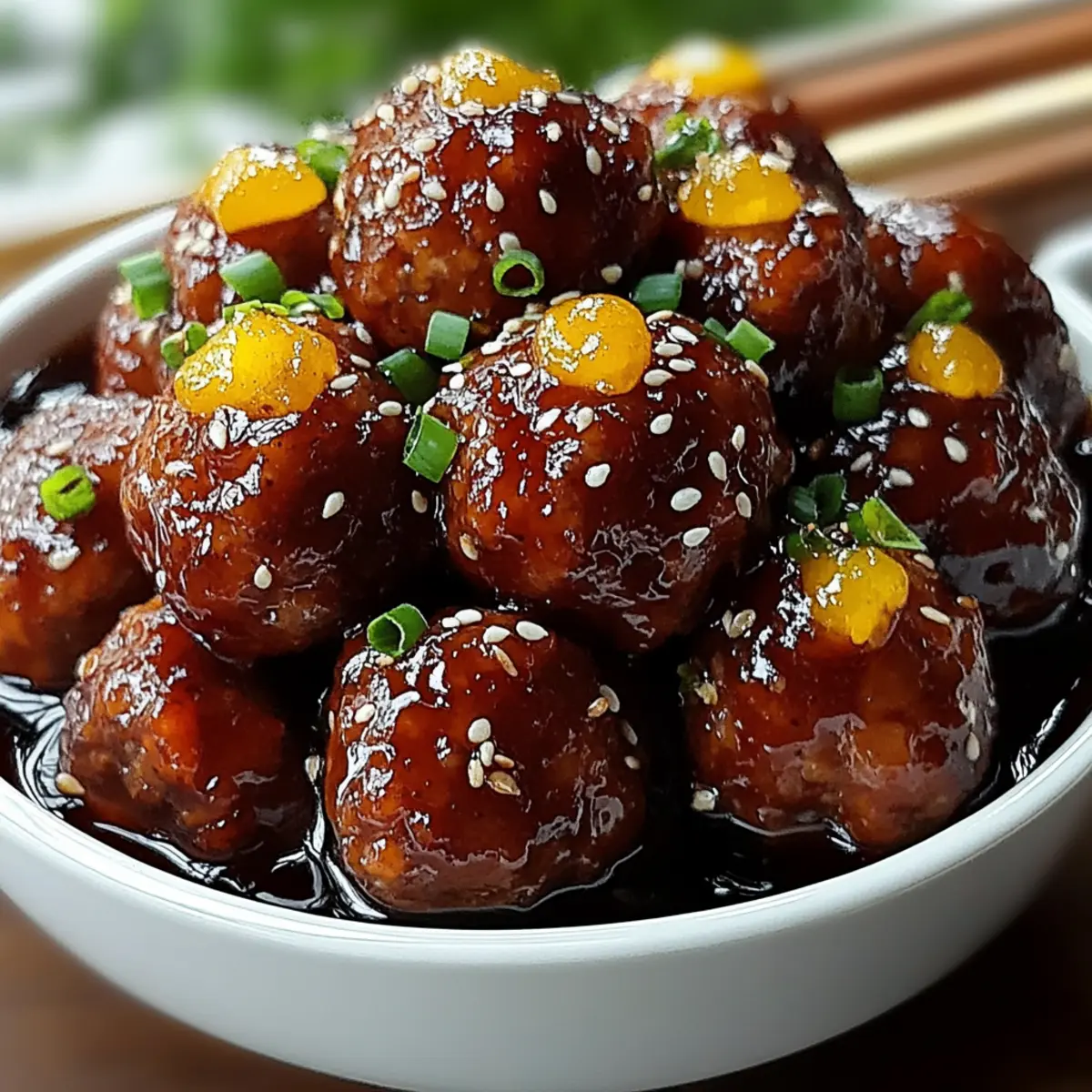 Slow Cooker Teriyaki Meatballs