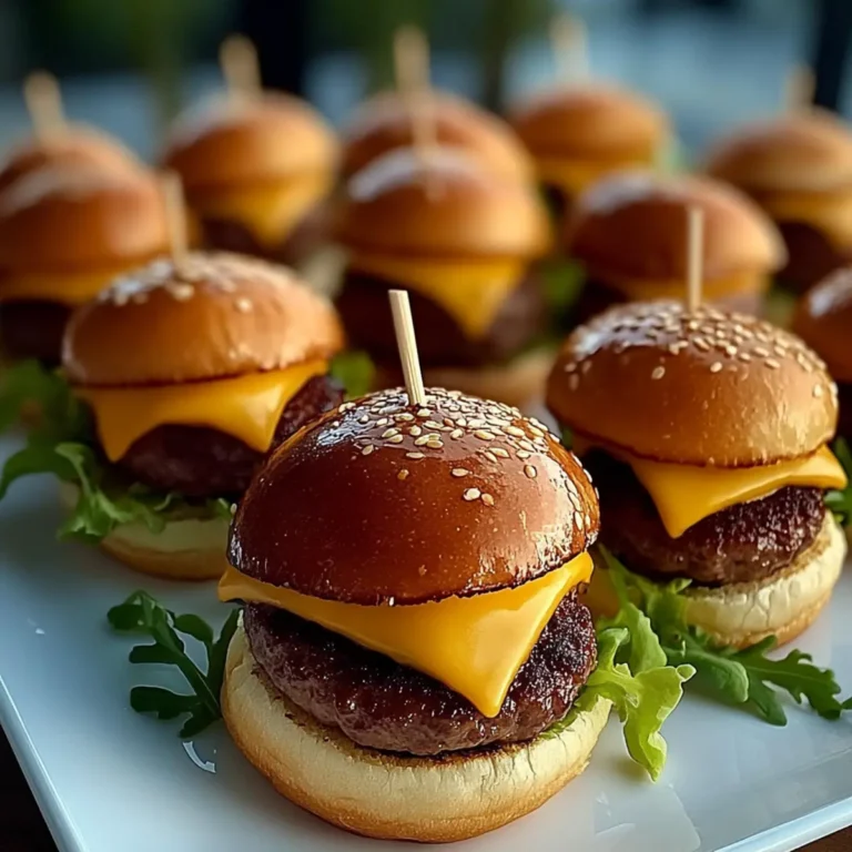 Mini Cheeseburgers