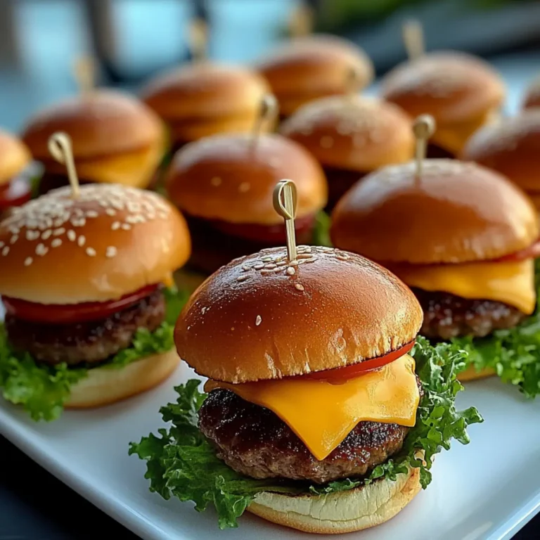 Mini Cheeseburgers