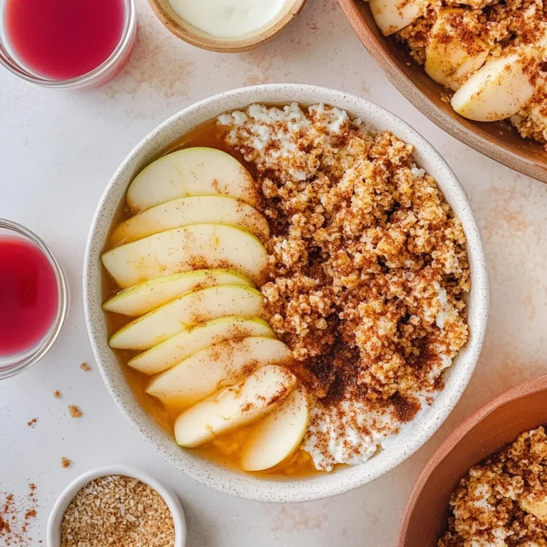Apple Cinnamon Cottage Cheese Bake: A Cozy Delight
