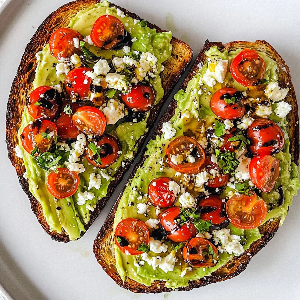 Avocado Toast with Feta and Cherry Tomatoes: A Deliciousl…