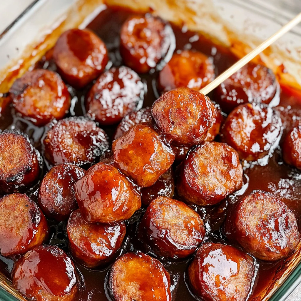 BBQ Sausage Bites: Irresistibly Flavorful Game Day Treats