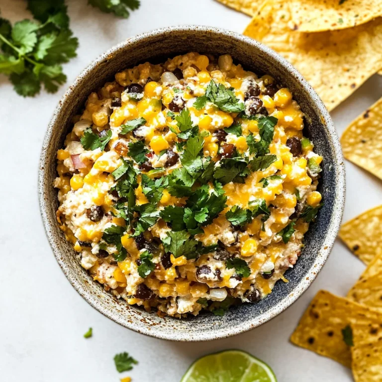 Baked Elote Dip: Irresistibly Creamy and Flavorful