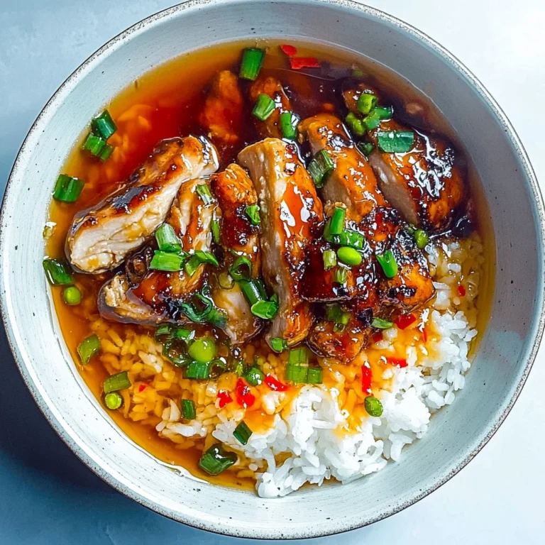Caramelised Soy Chicken in Garlic Ginger Broth: Incredibl…