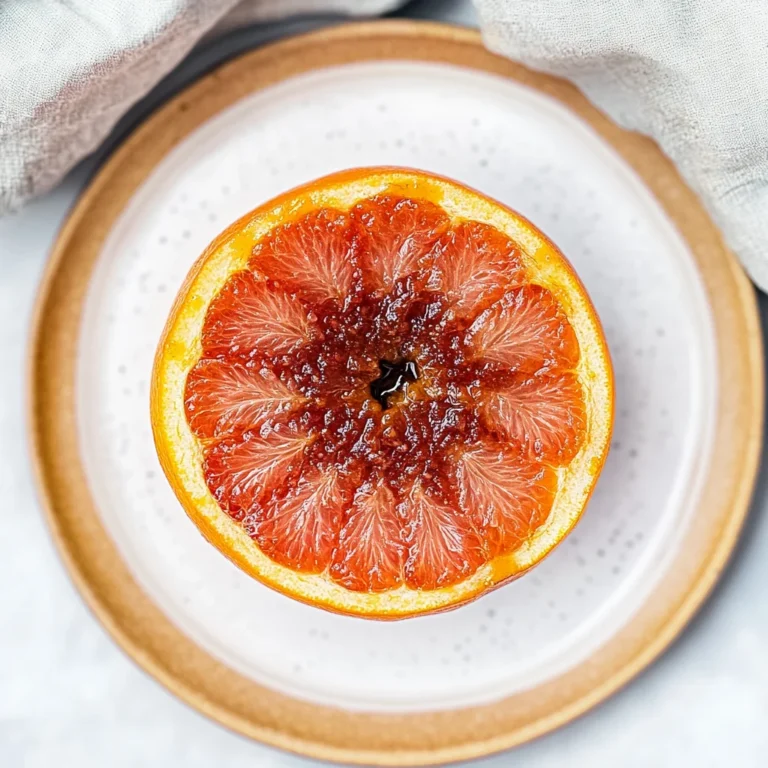 Caramelized Brown Sugar Grapefruit: A Sweet Delight