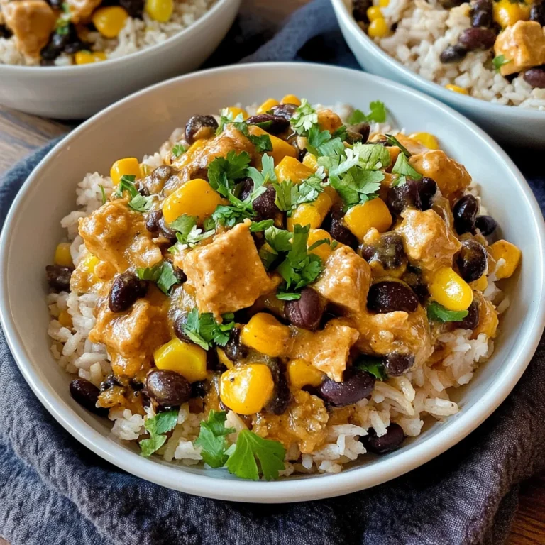 Cheesy Black Beans and Rice: A Cozy Comfort Food Delight