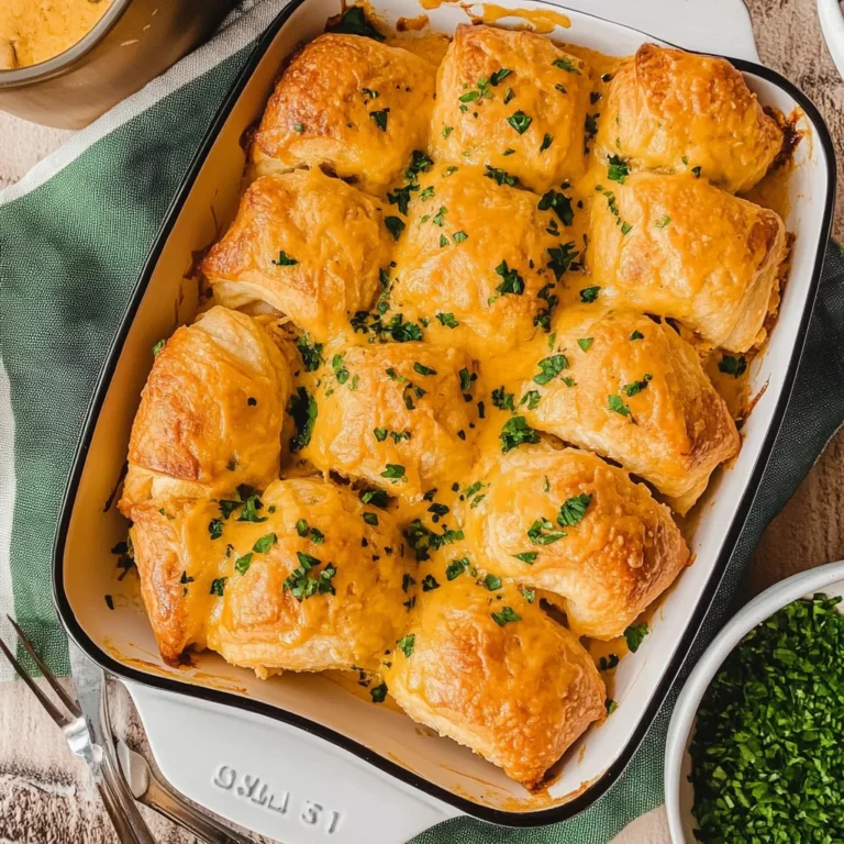 Cheesy Chicken Crescent Rolls: A Must-Try Comfort Food!