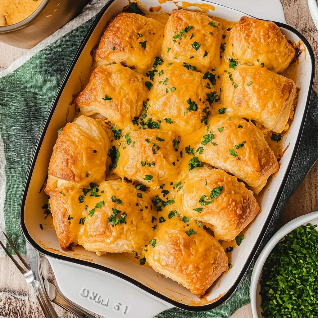 Cheesy Chicken Crescent Rolls: A Must-Try Comfort Food!