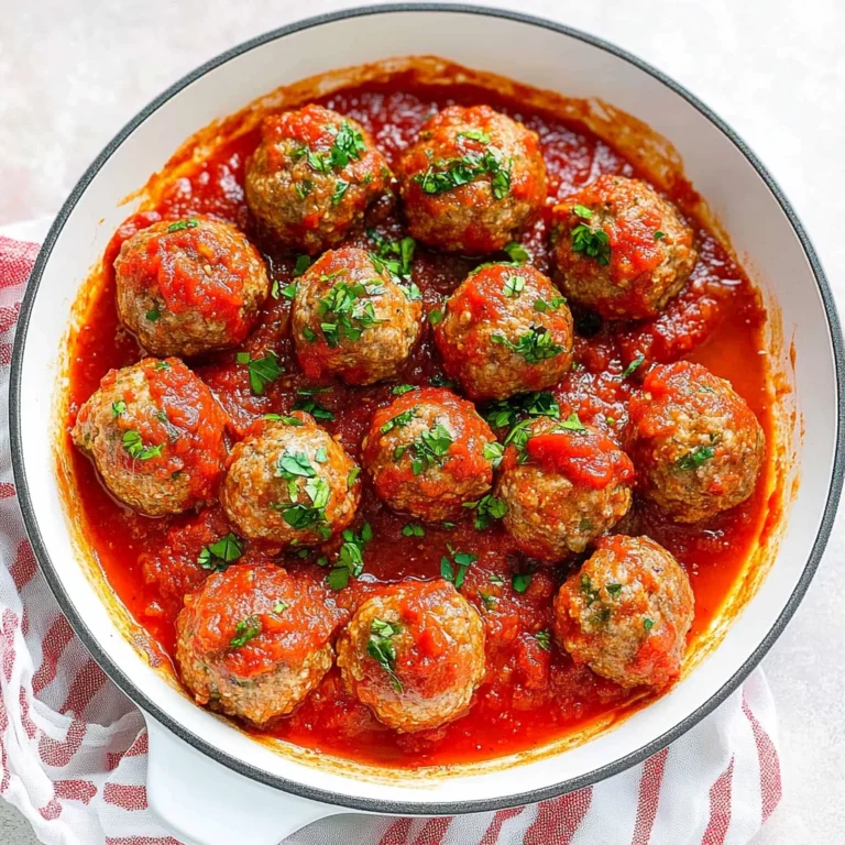 Classic Italian Meatballs: Tender and Juicy Perfection