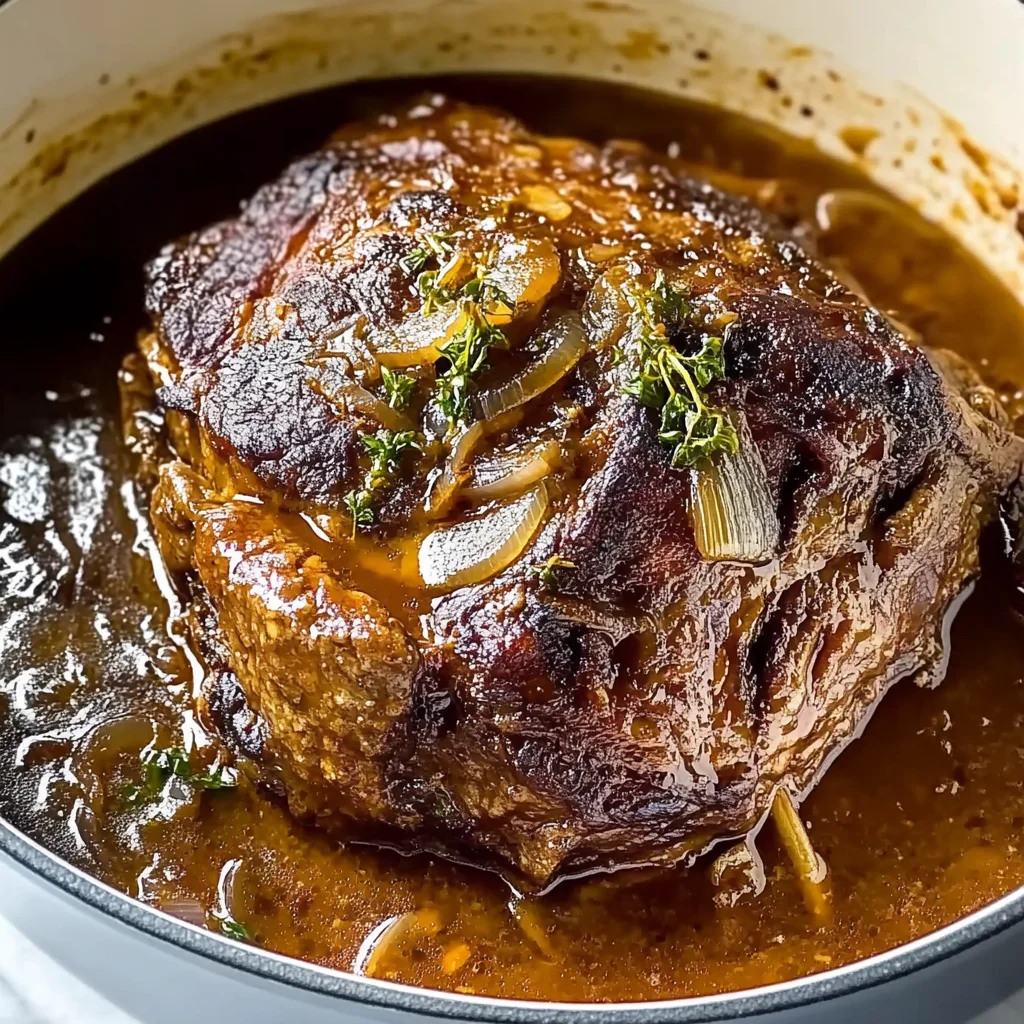 Comforting French Onion Pot Roast: A Cozy Delight at Home