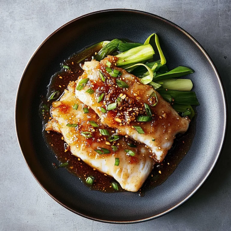 Ginger Soy Glazed Cod: A Flavorful and Healthy Seafood Dish