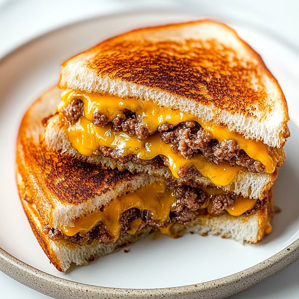 Grilled Cheese Patty Melts: A Decadent Twist on Comfort Food