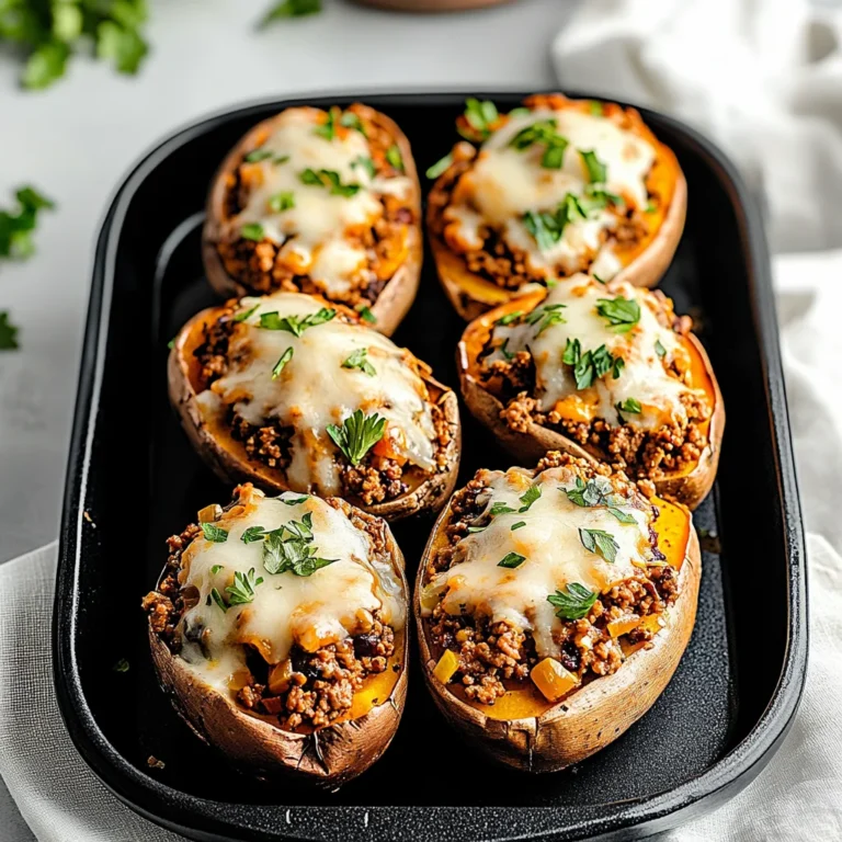 High Protein Ground Turkey Stuffed Sweet Potato: Deliciou…