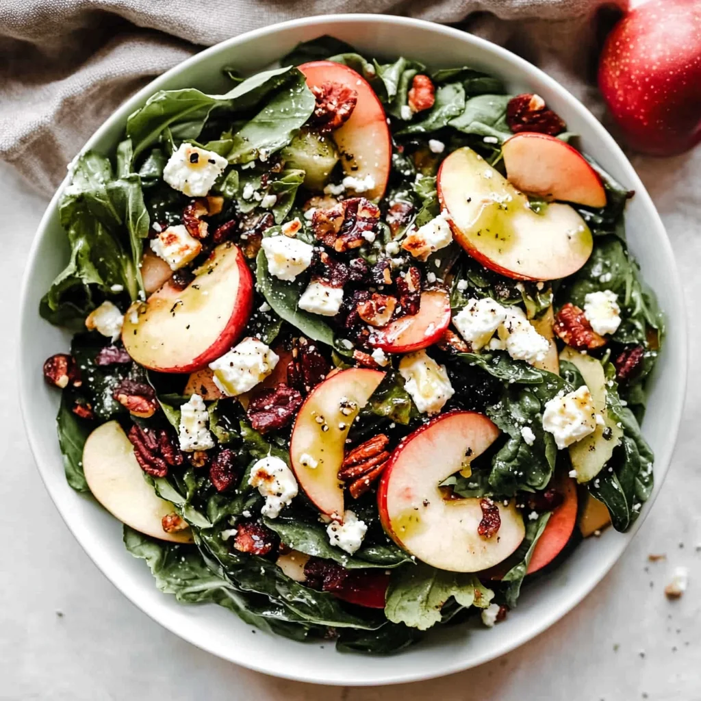 Honeycrisp Apple and Feta Salad: A Flavorful Delight