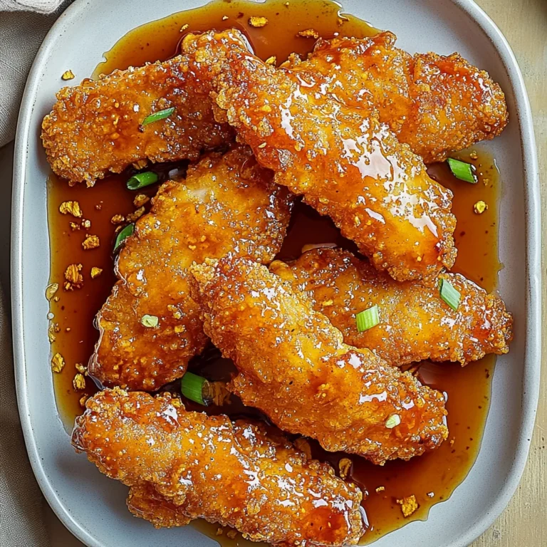 Hot Honey Chicken Tenders: Irresistibly Crispy & Sweet