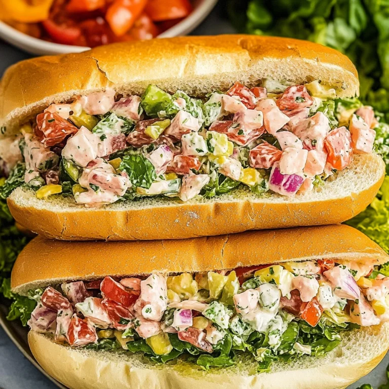 Italian Grinder Salad Sandwich: Your New Favorite Lunch