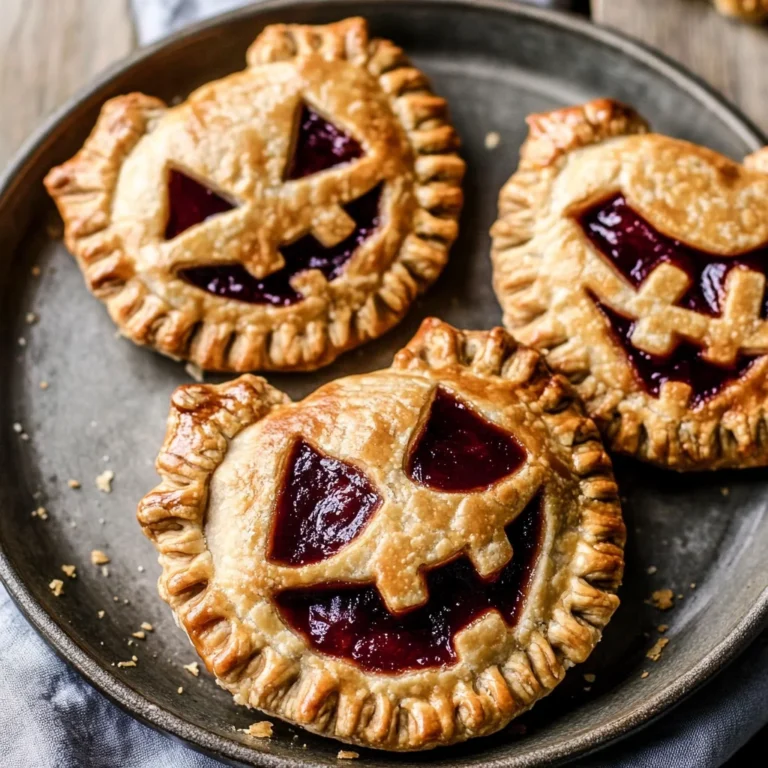 Jack-O-Lantern Hand Pies: Spooky and Delicious Treats